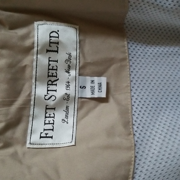 Fleet Street Ltd. Hooded Rain Jacket - Picture 15 of 16